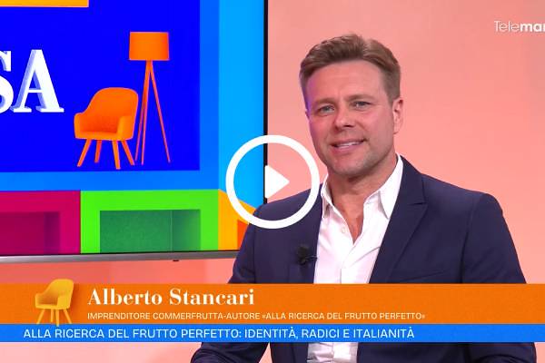 Alberto Stancari ospite a “Sei a Casa” di Telemantova: il racconto di una vita Alla ricerca del frutto perfetto