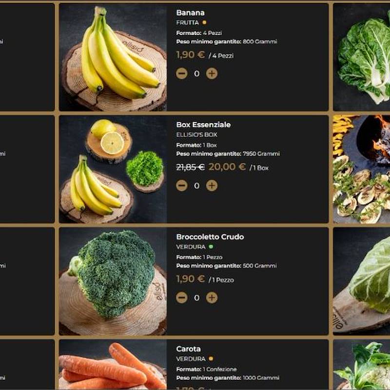 PRENOTAZIONE, SPESA, PAGO IN CONTANTI, Il Viaggio Gustoso - PRENOTAZIONE SPESA